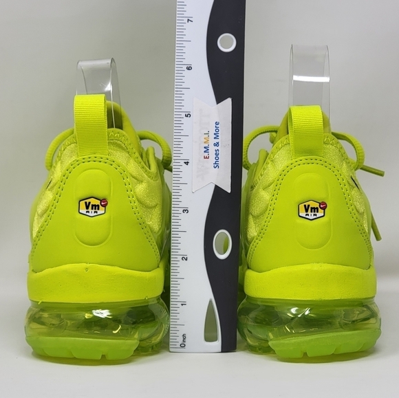 Nike VaporMax Plus Tennis Ball Neon Green DX1784-300 Women's Size Multi New - Picture 6 of 11